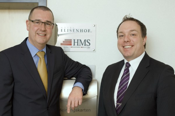 Peter Jost (rechts) und Ben Lambers haben gemeinsam die HMS GmbH gegründet.