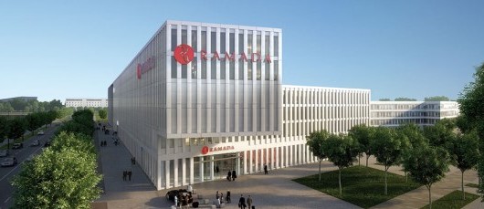 Am 13. Januar eröffnet das neue Doppelpack aus RAMADA und H2 Hotel an der Messe München.